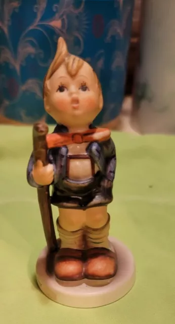 Goebel Hummel "Little Hiker" Porcelain Figurine Collectible Germany