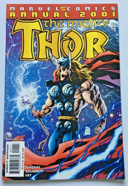 The Mighty Thor. Annual 2001.  2Nd Series.high Grade.  Marvel . Dan Jurgens