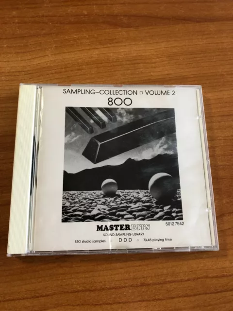 Masterbits Sampling CD 800 - 830 Sounds von Ensoniq, Emu, Oberheim, Roland, KORG