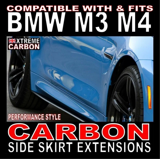 Glossy Black Side Skirts For Lexus IS 2019-2024 – Carbon Fiber Look, Anti-Scratch, Improves Aerodynamics