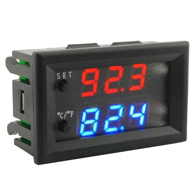 W2809 12V AC110-220V Linea sonda Controllo Digitale Temperatura Display LED B3Q2