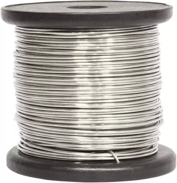 Alambre de armadura Jack Richeson, 1/16 pulgadas X 350 pies, aluminio