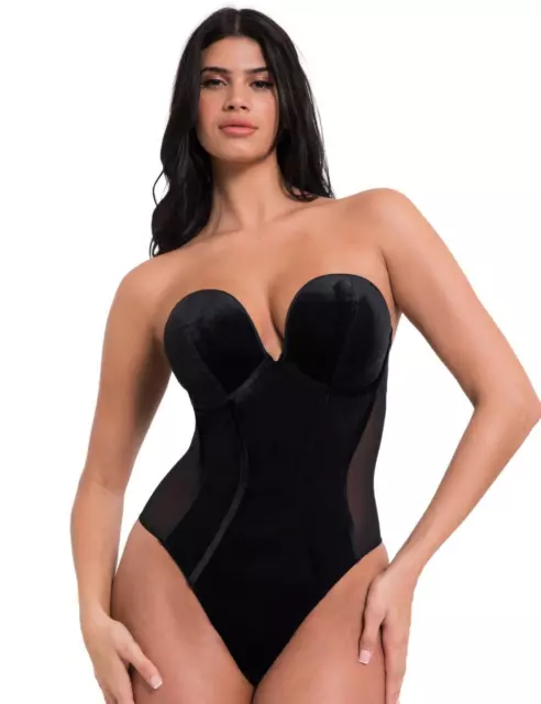 Lingerie sexy corpo imbottito senza spalline Scantilly by Curvy Kate Icon ST031704