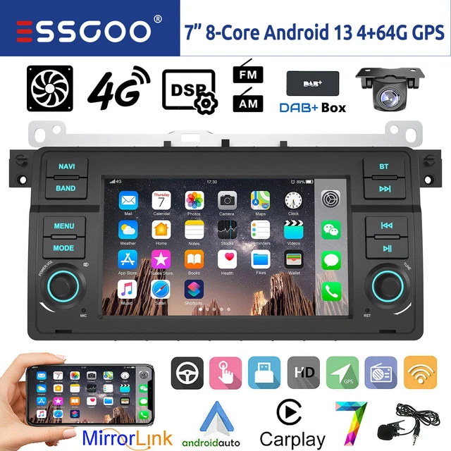 OiLiehu Autoradio Android 13 Per Suzuki Swift (2011-2017) E Ertiga (2012-2017) | 9 Pollici Con CarPlay Wireless, GPS, WiFi, Bluetooth, 4+64GB, DAB+ E Telecamera Posteriore