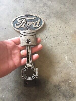 Ford Motors Company Cast Iron Door Handle HOTROD Patina Collector Auto Car 9INCH