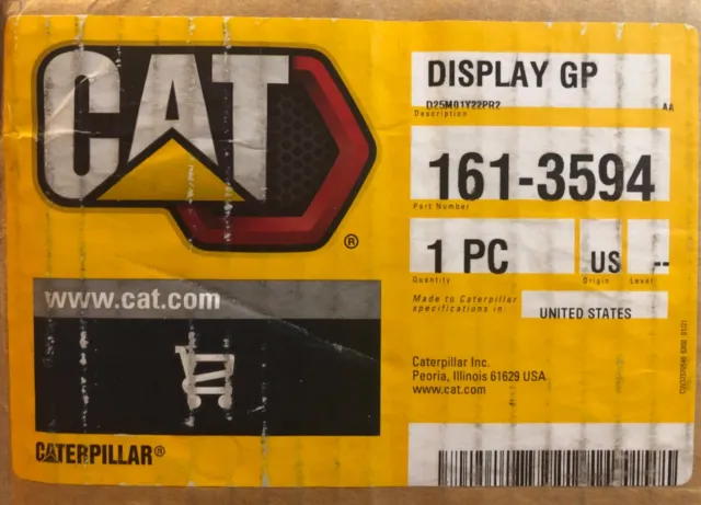 New Caterpillar 161-3594 Payload Display Group 797
