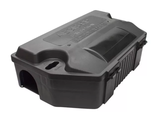 Aegis RP Single Bait Station Reusable Indoor Outdoor by Lipha-Tech