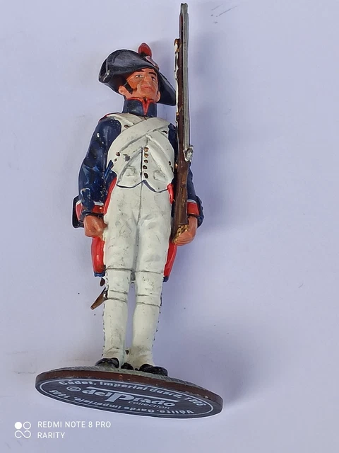 Figurine Modifiée Et Peinte Del Prado - Tambour Mamelouk De La Garde Impériale, Bon état