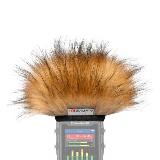 Gutmann Microphone Fur Windscreen Windshield for Tascam Portacapture X8 FOX