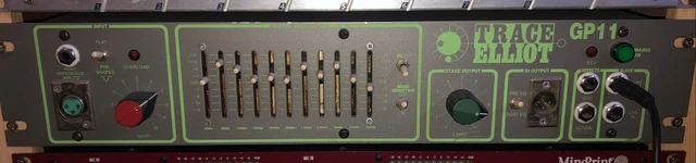 trace elliot gp 11 Bass Preamp Vorverstärker Topteil