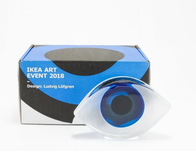 IKEA ART EVENT 2018, Glas Skulptur, Figur, Ludvig Löfgren