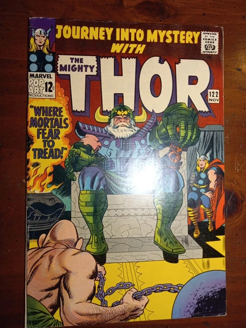 Marvel Comics The Mighty Thor #122 FINE Absorbing Man Nice