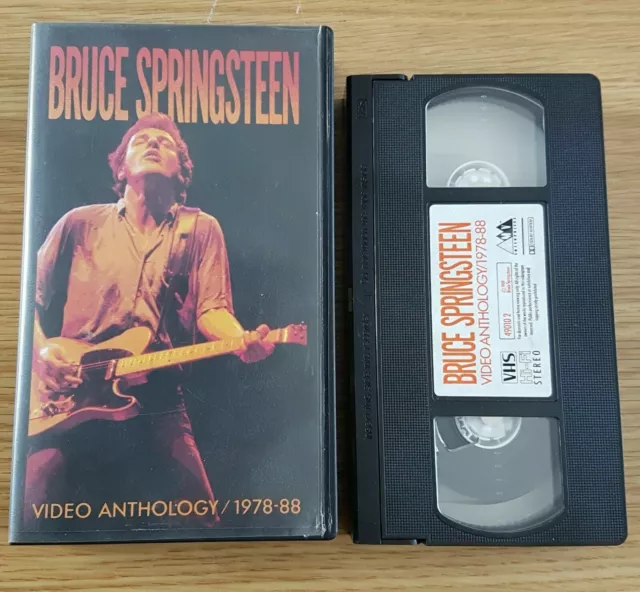 BRUCE SPRINGSTEEN - Video Anthology 1978 - 1988 (VHS)