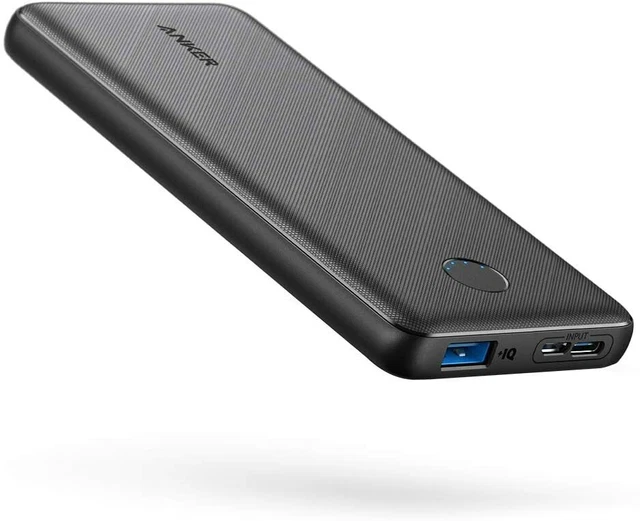 Anker 10000mAh Slim Power Bank Charging Portable External Battery Backup Charger