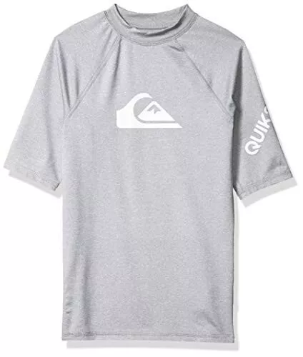 Quiksilver boys All Time Short Sleeve Swim short UPF 50 Rashguard Size L/14