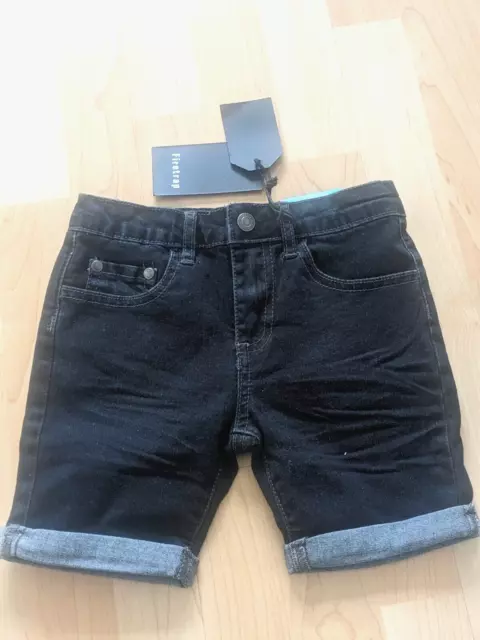 SALE: Dark Blue Wash Boys Slim Fit Denim Jean Shorts by Firetrap age 3-4 Yrs