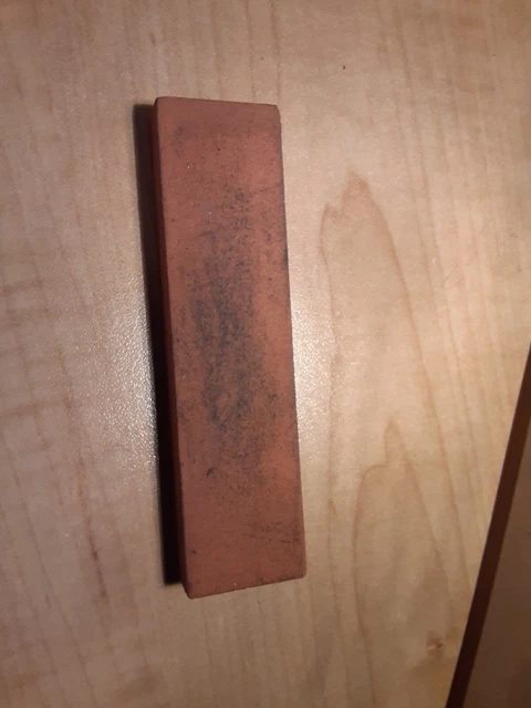 Norton 61463685585 Aluminum Oxide Sharpening Stone, 4" L x 1" W x 1/2" Thick