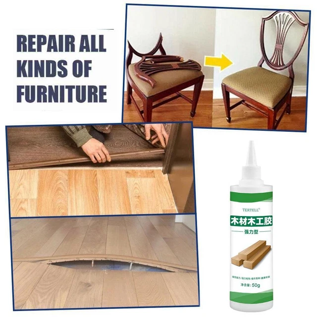 Strong Woodworking Glue Wood Tables Chairs Furniture Glue 50g H1W3