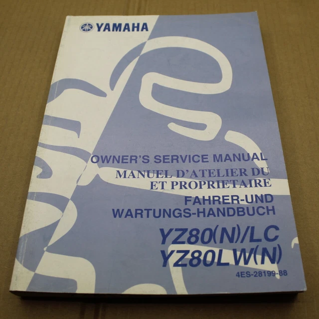 MANUEL REVUE TECHNIQUE D ATELIER YAMAHA YZ 80 (N) 2001 service manual YZ80 LW LC EUR 26,00 ...