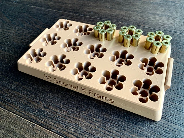 .38 SPECIAL .357 Magnum Speed Loading Block. Fast Reloading For SW 686 ...