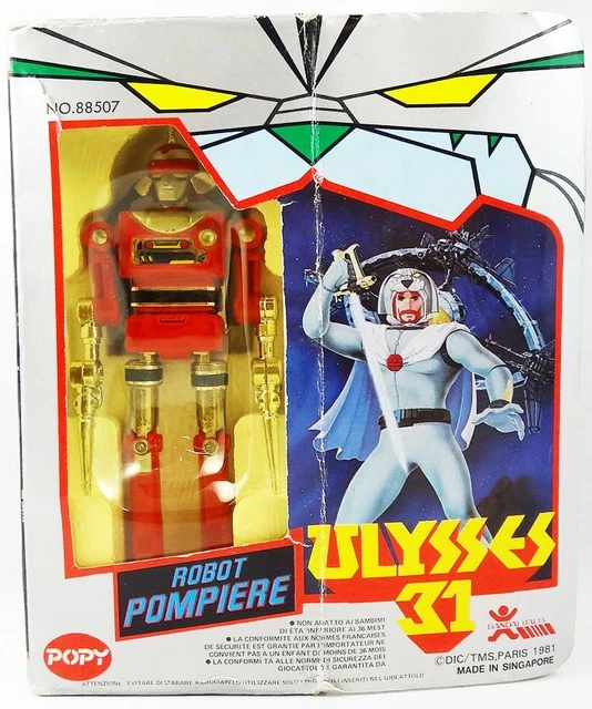 Figurine Métal Robot Poséidon Vintage Popy Goldorak