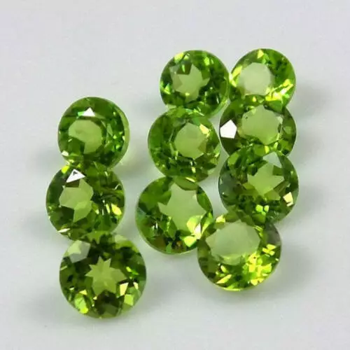 Peridot Topaz Garnet Natural Gemstones Best Quality  5-9mm Round  8x6mm Oval