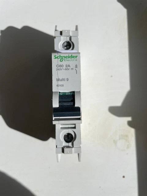 Schneider Electric Circuit Breaker C 2A 250V C60H DC Multi 9