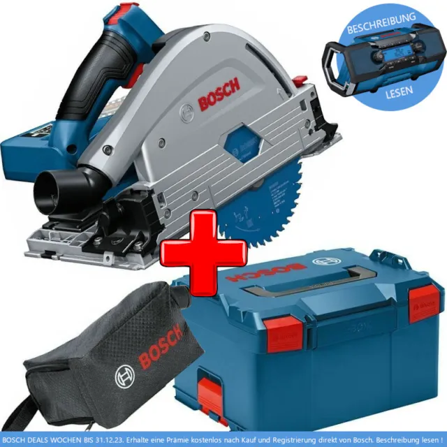 Bosch Akku-Tauchsäge 18V GKT 18V-52 GC Professional Säge BITURBO