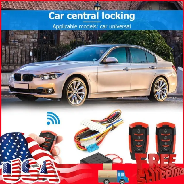 Car Auto Remote Central Door Lock Kit Keyless Entry Alarm System 401/T111