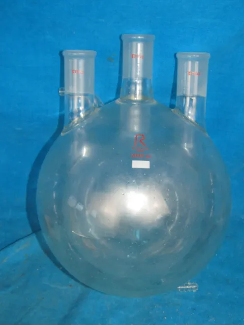 Reliance 2000ml Jacketed Dual Wall 3 neck 29/42 Round Bottom Flask