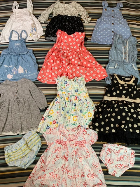 12-18 Months Baby Girl Dress Outfit Bundle 🌈