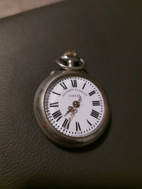 Pocket Watch Reloj De Bolsillo Roskopf Patent Reloj Roskopf Patent