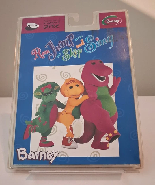 NEW SEALED BARNEY: Run, Jump, Skip and Sing CD Purple Dinosaur Children ...