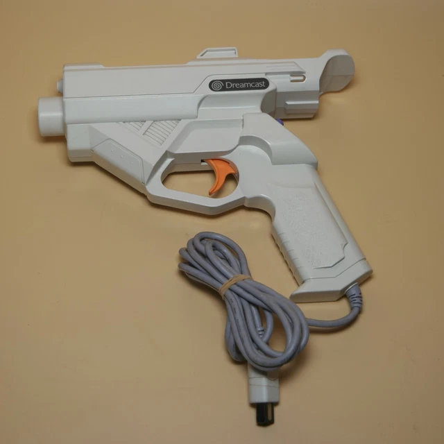 SEGA DREAMCAST GUN CONTROLLER HKT7800 Light Gun Genuine Work for CRT TV Only £28.22 PicClick UK
