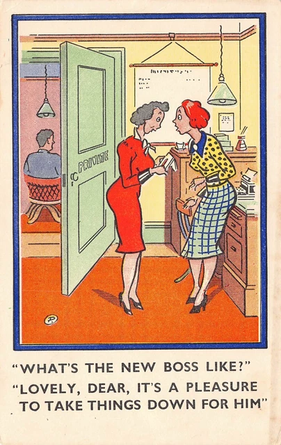 Postcard Vintage United Kingdom Humor - Carte Postale ancienne Illustrateur