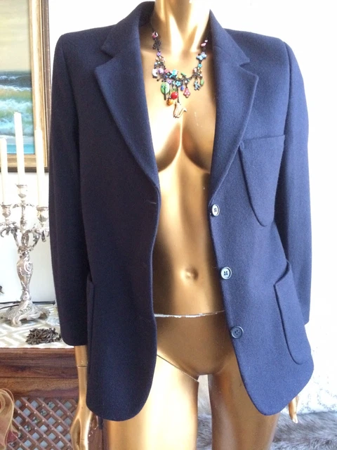 Giacca Di Lana Roberts Roberts Scuolawear Taglia 10, Blazer Marino Girks, Giacca Di Lana Navy