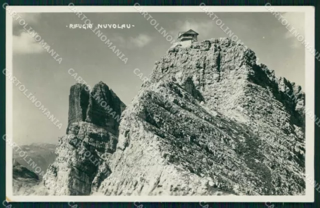 Belluno Cortina d'Ampezzo Rifugio Nuvolau Foto cartolina RB7272