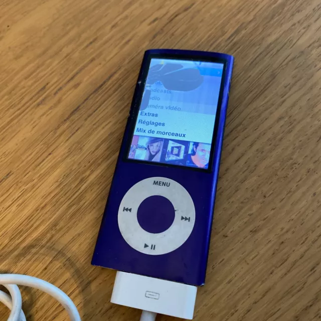 Apple Ipod Nano 16go 16gb - Batterie HS - Baladeur Mp3 - A1320 - 5ème Génération