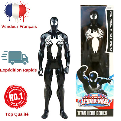 Figurine de Spiderman Venom de 30cm Marvel Avengers Titan Hero Serie Rare Jouet