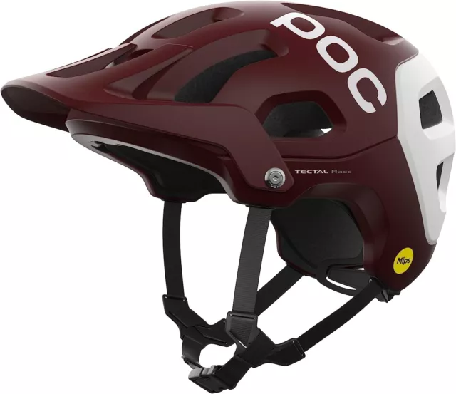 POC Tectal Race MIPS Cycle Helmet Garnet Red/White Size L(59-62cm) - PLEASE READ