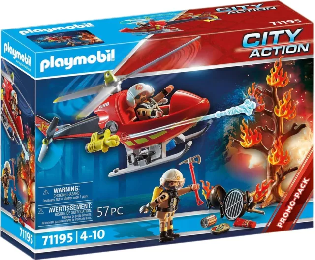 Ludendo - Coffret Forces spéciales pompiers Playmobil City Action 9503 -  Voitures - Rue du Commerce