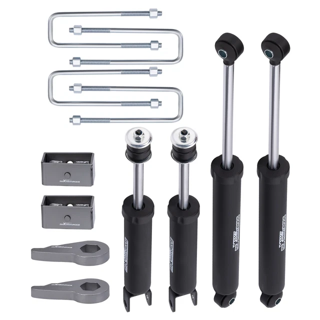 1"-3" Suspension Lift Kit For Chevy Silverado GMC Sierra 1500 Classic 4WD 2007