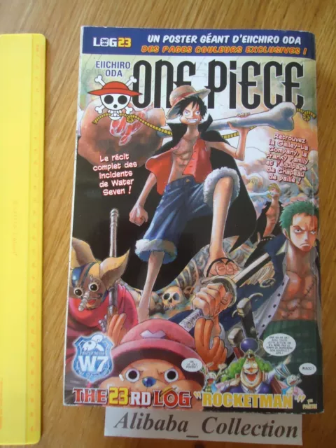 MANGA  ONE PIECE LOG 23 grand format Eiichiro Oda Collection Hachette VF livre