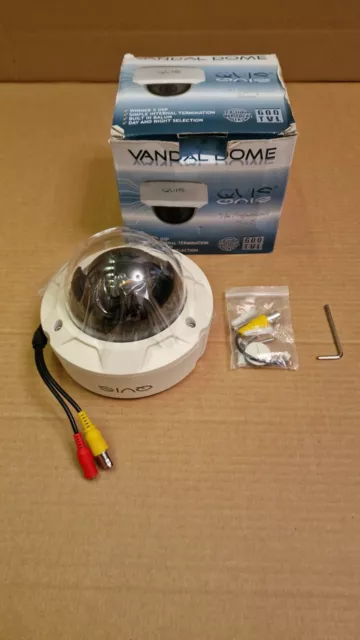 QVIS Anti Vandal Analogue CCTV Dome Camera VAN-2004VFHWH Varifocal 2.8-11mm #1