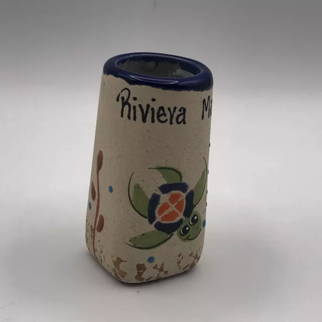 Riviera Maya Stoneware Shot Glass