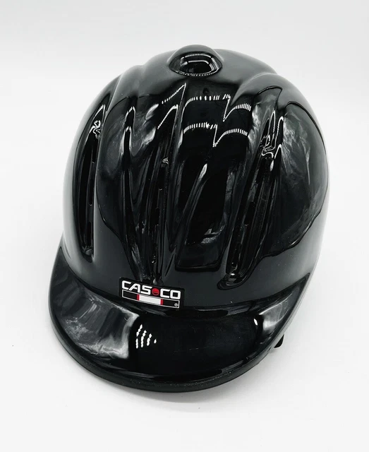 PFIFF CASCO Reithelm Youngster * Reiterhelm Reitkappe * Schwarz M * B-WARE 3