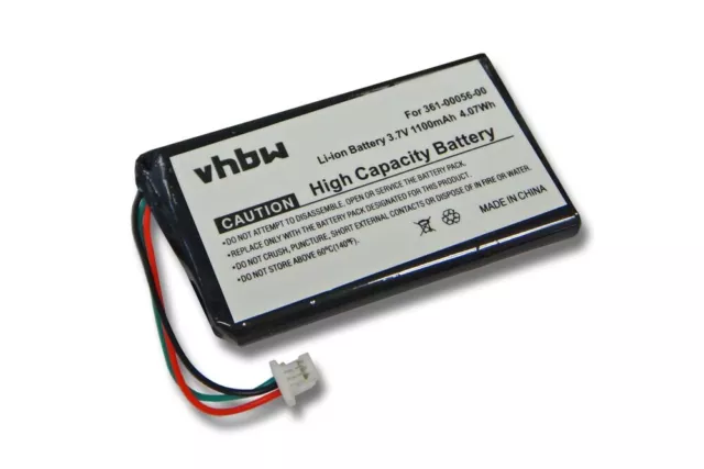 Akku für Garmin Camper 660 LMT-D Navigationsgerät 1100mAh