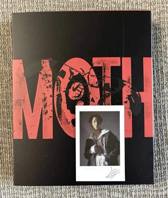 THE ROSE KIM WOO SUNG MOTH EP Album ( Incl. CD+Photo Book+2 Photo Card