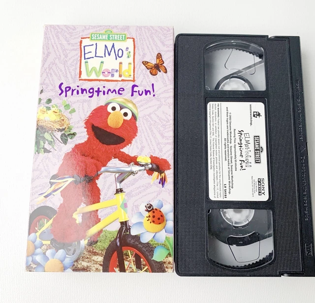 Elmos world springtime fun vhs 2002 14 80 picclick ca
