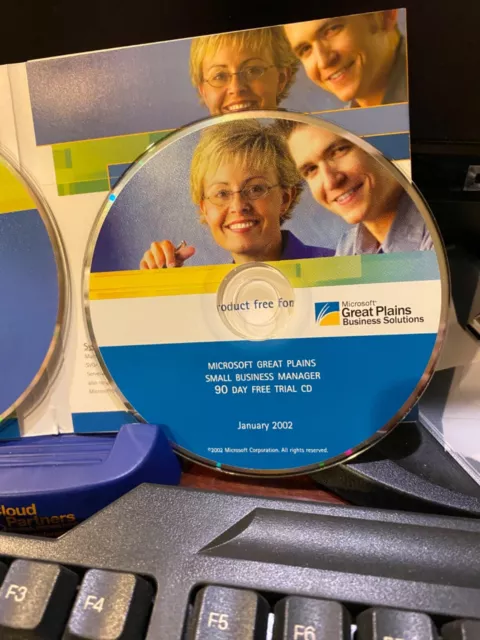 NEW AUTHENTIC Microsoft Small Business Manager 6.0. Financials, Payroll, Etc